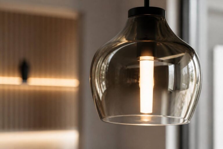 Onderhoud en levensduur van een glazen hanglamp: zo blijft hij mooi