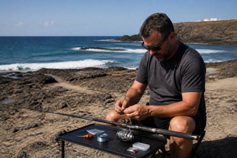Vissen op Lanzarote: uitrusting en checklist om voorbereid het water op te gaan